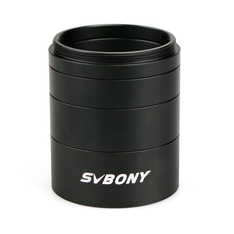 SVBONY Extension Tube M42x0.75 on Both Sides Length T2 Extension Tube Kit Length 5mm 10mm 15mm 20mm - Image 2